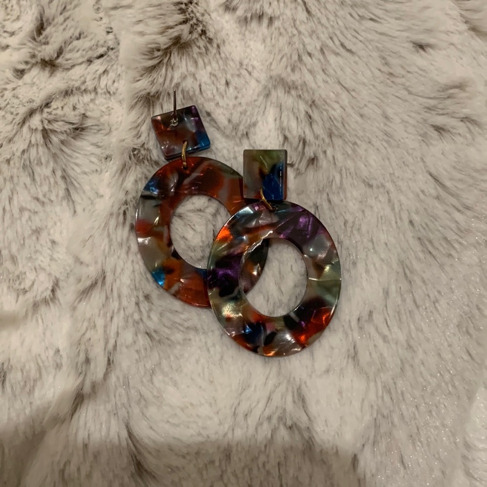 Colorful earrings